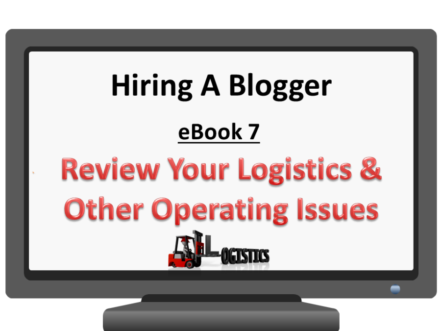 eBook 7: Reviewing Your Logistics and Other Operating Issues